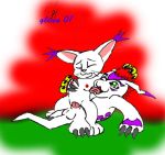 digimon gatomon glenn_(artist) gomamon tagme