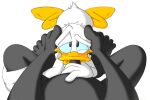  2boys anthro avian bird black_fur color disney donald_duck duck duo fellatio furry furry_only gloves male male_only mickey_mouse mouse multiple_males oral white_background white_fur yaoi yaoi 