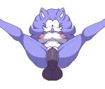 1boy 1girl anthro anus areola balls big_breasts big_penis friday_night_funkin from_behind holding pussy sega sex sonic.exe sonic.exe_(series) sweat thick_ass wacky_(danicorelove) worried