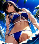  1girl 1girl ai_generated anime_coloring attractive beach bikini edited_art female_focus female_human female_only female_solo girlfriend hot hottie irresistible legs nature naughty provocative seducing seduction seductive seductive_female sensual sexy solo_female solo_focus solo_human tagme temptation tempting thighs wife 