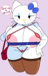 hello kitty (character) from hello kitty by cassettedream