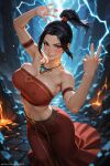 azula from avatar by honeywaifu