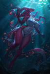 gargantuan leviathan (subnautica) from mythology by silgiriya mantsugosi