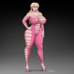 princess peach from mario (series) by pinkdrawz