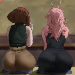ashido mina from boku no hero academia by oroborus