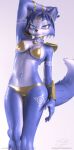 krystal from nintendo by rysonanthrodog