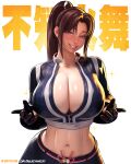 mai shiranui from dead or alive by mikadawn