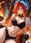 mavuika (genshin impact) from genshin impact by yumeyasha