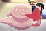 1girl 1girl 1girls anus anus_peek ass ass_body ass_focus ass_grab ass_jiggle asstronsfw big_ass big_ass big_thighs black_hair bottom_heavy bottomless bubble_ass bubble_butt chainsaw_man denji_(chainsaw_man) fat_ass female_only gif huge_ass huge_ass huge_thighs incest incest_(lore) light-skinned_female light_skin looking_at_viewer lying lying_on_side nayuta_(chainsaw_man) point_of_view pov slapping_ass slapping_own_ass slapping_own_butt solo_female spreading_own_ass tagme thick_ass thick_butt thick_hips thick_legs thick_thighs wide_hips yellow_eyes
