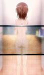 1girl absurd_res bare_back bare_legs bare_shoulders bath brown_hair completely_nude completely_nude_female fanservice feet_out_of_frame from_behind high_res indoors misaka_mikoto nude nude_female screencap see-through short_hair shoulder_blades shower showering standing teen teenage_girl to_aru_kagaku_no_railgun to_aru_majutsu_no_index water_drop wet young