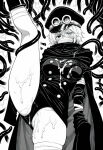 ai_generated bare_thighs big_breasts bukkake cameltoe cum cum_on_body cum_on_breasts cum_on_thighs cum_on_upper_body excessive_cum gunko_(one_piece) heterochromia huge_breasts huge_thighs imminent_rape masked_female military_hat monochrome monochrome_ai one_piece panties pussy_visible_through_panties short_hair shuri_(one_piece) solo_female tentacle thick_body thick_female thick_thighs thighs voluptuous voluptuous_female