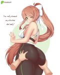 monika (doki doki literature club) from doki doki literature club by raionart