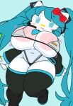 hatsune miku (cosplay) from hello kitty by cassettedream
