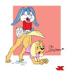 brandy_and_mr._whiskers brandy_harrington buster_bunny crossover furry jk tiny_toon_adventures