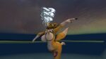 renamon from bandai namco by longingtail