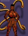 big_breasts breasts deuce_(artist) nipples tentacle