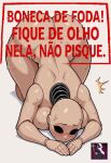  1girl 1girls ai_generated android ass back backboob bald big_breasts blush breast_press breasts coil-head_(lethal_company) completely_nude curvy dialogue dimples_of_venus dogeza edit huge_ass joints lethal_company mechanical_parts no_pupils notes_translation nude pernalongapirata photoshop portuguese portuguese_dialogue portuguese_text solo_focus speech_bubble sweat text thick_thighs thighs top-down_bottom-up watermark white_background wide_hips 