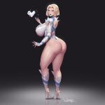emma frost from marvel by pinkdrawz