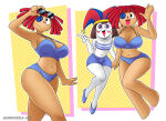 pomni (beach outfit) from glitch productions by justafunguy23