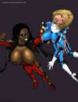 dark-skinned_female dark_skin deuce_(artist) fantastic_four invisible_woman marvel sue_storm torn_clothes