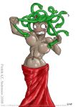  2008 breasts fredrik_k.t._andersson_(artist) medusa scaley snake 