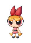   blossom embarrassing gif nano_dance powerpuff_girls seiryuga solo  