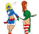  ass courtney_whitmore cyclone_(dc) dc_comics justice_society_of_america maxine_hunkel star-spangled_kid stargirl 