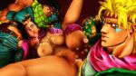  1girl 2boys 3d 3d_(artwork) anal anal_penetration anime_milf areola battle_tendency breasts caesar_anthonio_zeppeli caesar_zeppeli_the_milf_hunter cum cum_in_mouth cum_in_pussy cum_inside cum_on_breasts cup4eney erect_nipples erection incest jojo&#039;s_bizarre_adventure joseph_joestar joseph_joestar_the_milf_hunter lisa_lisa male milf mother_&amp;_son nipples penis pussy sex source_filmmaker straight threesome uncensored 