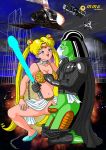 bishoujo_senshi_sailor_moon cosplay crossover darth_vader dragon_ball dragon_ball_z mmg piccolo sailor_moon slave_bikini star_wars usagi_tsukino