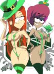 gravity_falls sling_bikini st._patrick's_day tambry wendy_corduroy