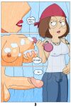 anal anal_insertion anal_sex bath bathing bathroom bathtub comic dickgirl dickgirl/dickgirl family_guy futa_only futanari futanari/futanari futanari_on_futanari futanari_penetrated futanari_penetrating incest intersex intersex/intersex lois_griffin meg_griffin milf moffoffo moffoffo_(artist) mother_&_daughter