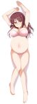 1girl big_belly big_breasts blush bra kibihimi long_hair love_live! love_live!_school_idol_project love_live!_sunshine!! panties pregnant red_hair sakurauchi_riko yellow_eyes