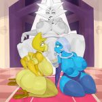  blue_diamond blue_diamond_(steven_universe) cartoon_network detnox futanari steven_universe white_diamond white_diamond_(steven_universe) yellow_diamond yellow_diamond_(steven_universe) yuri 