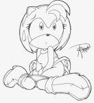 amy rose from sega by drs