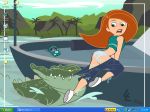 alligator ass desktop embarrassing kim_possible kimberly_ann_possible panties torn_pants wade_load