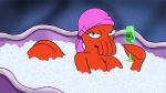  bandanna bathtub bubble_bath edna edna_(futurama) futurama soap_bubbles tagme 