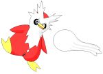 delibird eyelashes full_body jukain ms_paint pokemon tagme transparent_background