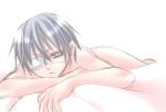  ciel_phantomhive hair kuroshitsuji lying nude short_hair solo tagme 