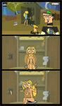  big_breasts blonde_hair blue_eyes bridgette_(tdi) cartoon_network duncan_(tdi) glory_hole hourglass_figure jason211 light-skinned_female limp_penis long_blonde_hair long_hair nude nude_female thick_ass thick_legs thick_thighs total_drama_island 