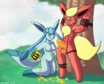 blush bondage femdom flareon furry glaceon impious pokemon