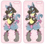 lucario from pokemon by lindsayknowitori