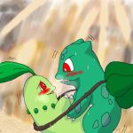 bulbasaur chikorita creatures_(company) game_freak grass_type_pokemon nintendo pokemon pokemon_(anime) pokemon_(creature) pokemon_(game) pokemon_(species)