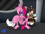 charmy_bee furry futanari handjob masturbation penis sega sonic sonic_(series) sonic_*(series) sonic_the_hedgehog_(series) wdj