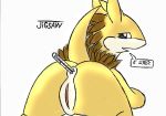  jigsaw pokemon pussy sandslash text white_background 