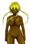  angry bleach breasts dark_skin hair halibel nipples pissed tia_harribel 