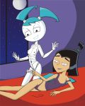 2girls crossover danny_phantom first_porn_of_character first_porn_of_franchise gift_tag imminent_threesome jenny_wakeman mechanophilia my_life_as_a_teenage_robot nude_female sam_manson samantha_manson suonevar xj-9