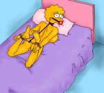 ball_gag bdsm kthblk lisa_simpson spreader_bar the_fear the_simpsons yellow_skin