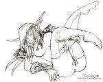  monochrome sylvanas_windrunner tailbone warcraft warcraft_3 world_of_warcraft 