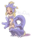 1_female 1girl bikini creatures_(company) exploud eyebrows female female_only game_freak hybrid looking_at_viewer masha moemon mostly_nude nintendo pokemon pokemon_(anime) pokemon_(creature) pokemon_(game) pokemon_(species) solo_female standing white_background