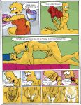 bart_simpson cum cum_inside huge_breasts incest lisa_simpson marge_simpson mother_and_son rape sleep_molestation the_fear the_simpsons vaginal yellow_skin